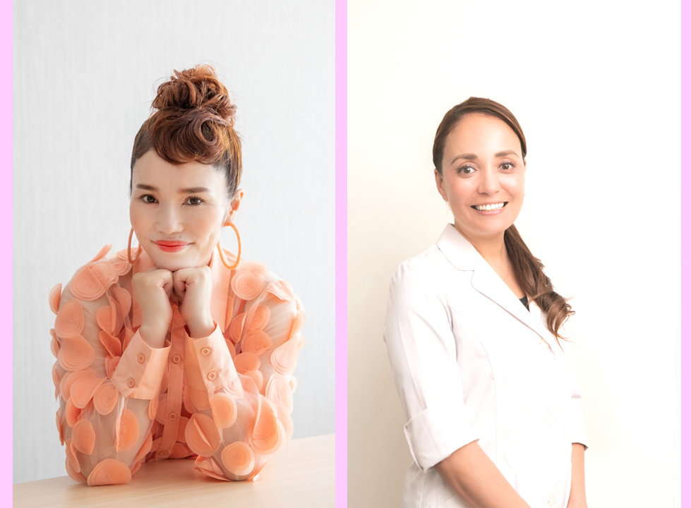 イメージ：平野ノラさん・石原新菜先生（医師・イシハラクリニック副院長）