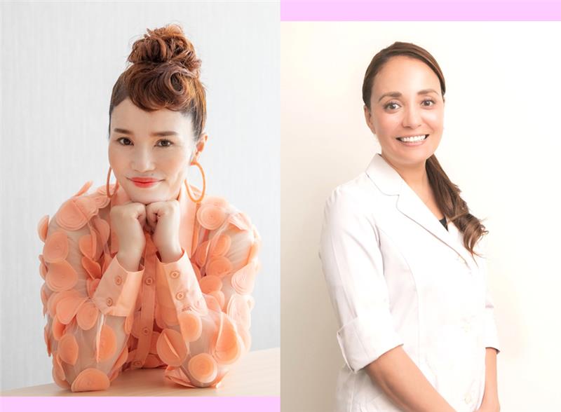 イメージ：平野ノラさん・石原新菜先生（医師・イシハラクリニック副院長）